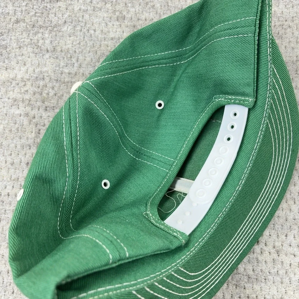 Vintage K Products Trucker Hat Cap Made USA 80s Farm Seed Patch‎ USS Vertagreen